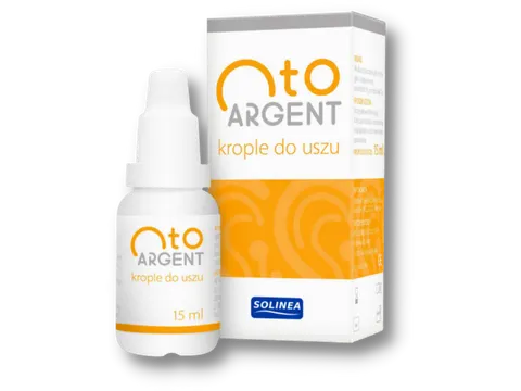 OTOARGENT, krople do uszu, 15 ml