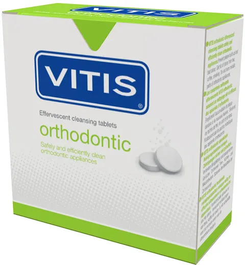 VITIS orthodontic tabletki czyszczące do aparatu ortodontycznego 32 szt.