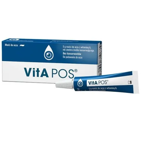 VITA-POS, maść do pielęgnacji oczu, 5 g