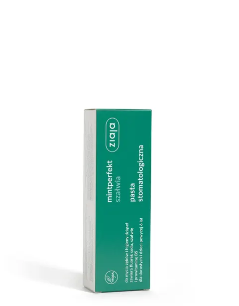 ZIAJA MINTPERFEKT, pasta stomatologiczna do zębów, szałwia, 75 ml