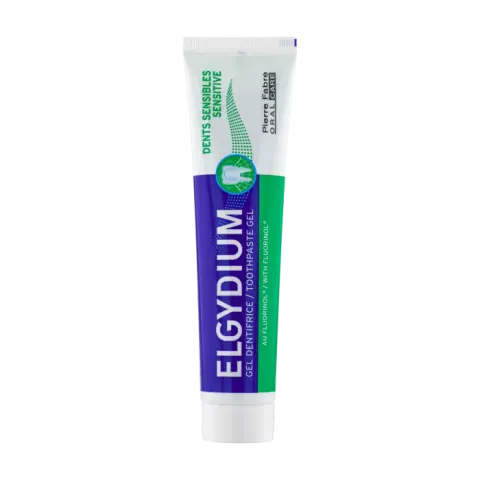 ELGYDIUM SENSITIVE, pasta do zębów, żel, 75 ml