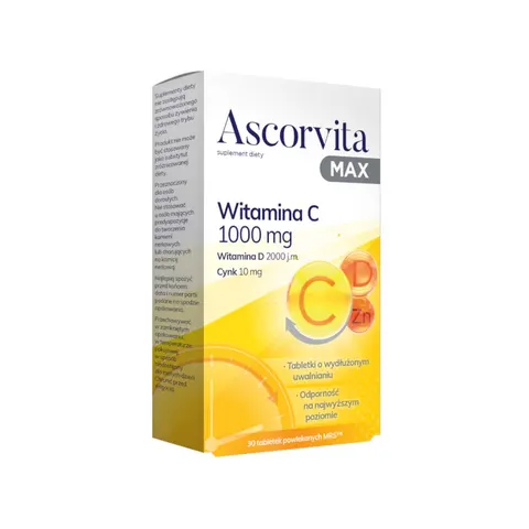 ASCORVITA MAX, tabletki powlekane, 30 szt.