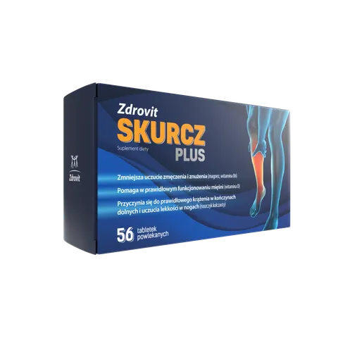 ZDROVIT SKURCZ PLUS, tabletki powlekane, 56 szt.