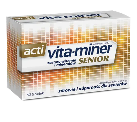 ACTI VITA-MINER SENIOR, tabletki, 60 szt.