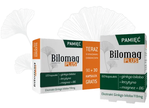 BILOMAG PLUS, opakowanie promocyjne, kapsułki, 90 szt. (+30 szt. gratis)
