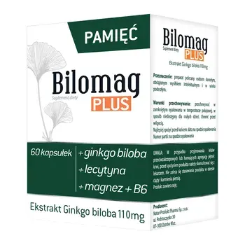 BILOMAG PLUS, kapsułki, 60 szt.