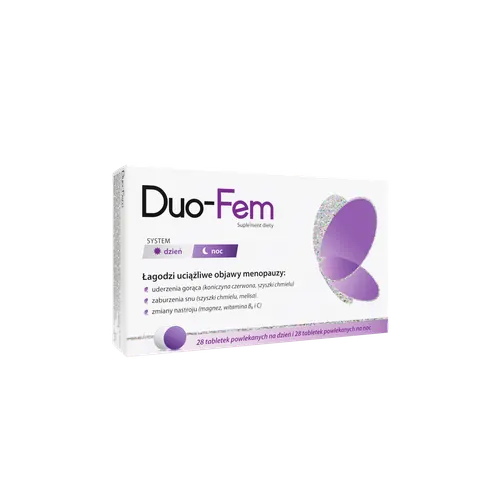 DUO-FEM, tabletki na dzień 28 szt. + na noc 28 szt.