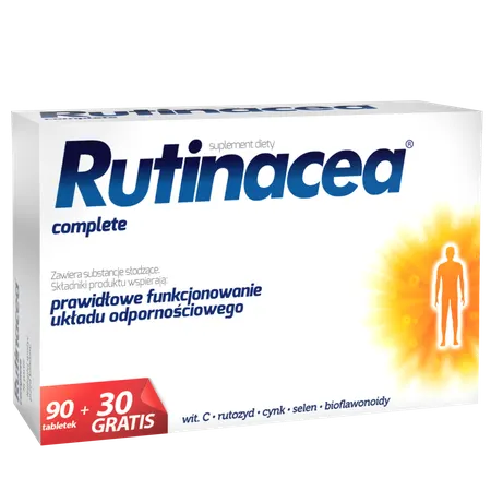 RUTINACEA COMPLETE, tabletki, 90 tabletek + 30 gratis