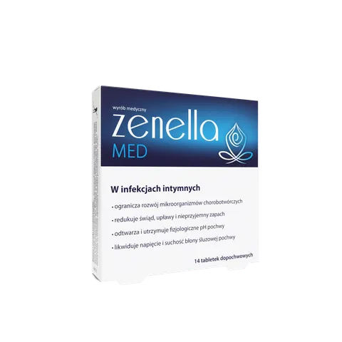 ZENELLA MED, tabletki dopochwowe, 14 szt.