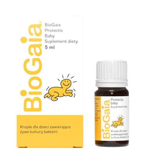 BIOGAIA PROTECTIS BABY, krople, 5 ml