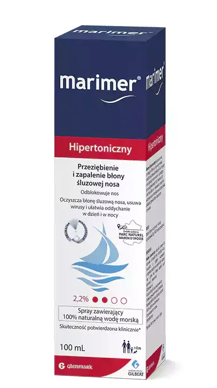 MARIMER, hipertoniczny spray do nosa, 100 ml