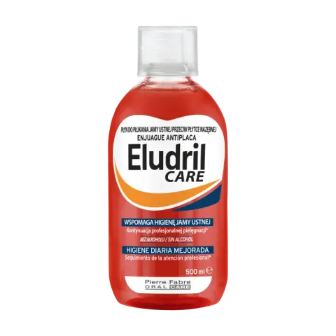 Eludril CARE, płyn do płukania jamy ustnej, 500 ml