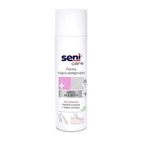 SENI CARE, pianka myjąco pielęgnująca, 500 ml