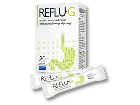 REFLU G, roztwór doustny, saszetki, 20 szt.
