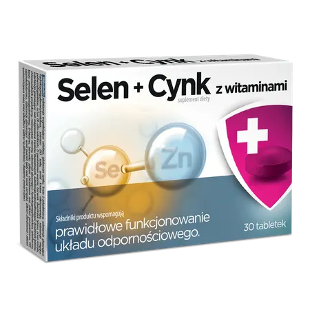 SELEN + CYNK, tabletki, 30 szt.