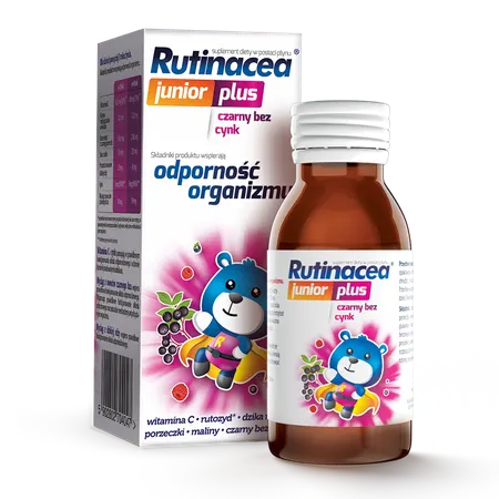 RUTINACEA JUNIOR PLUS, płyn, 100 ml