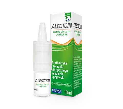 ALECTOIN, krople nawilżające do oczu z ektoiną, 10 ml