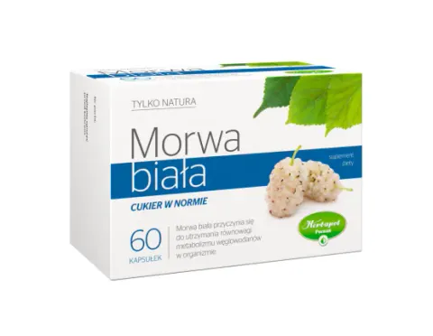 MORWA BIAŁA TYLKO NATURA, kapsułki, 60 szt.