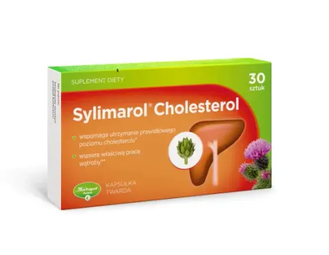 SYLIMAROL CHOLESTEROL, kapsułki twarde, 30 szt. (2 x 15 szt.)