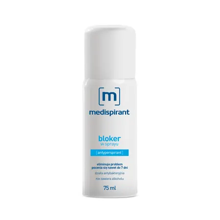 MEDISPIRANT BLOKER W SPRAYU, antyperspirant, 75 ml