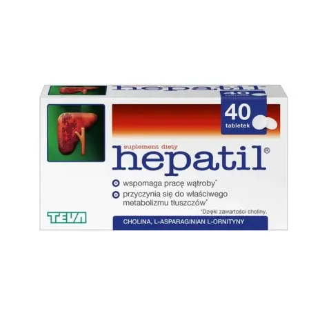 HEPATIL, tabletki, 40 szt.