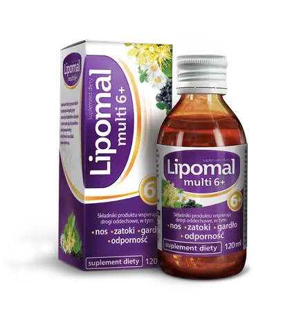 LIPOMAL MULTI 6 +, płyn, 120 ml