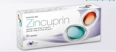 Zincuprin, tabletki, 60 szt.