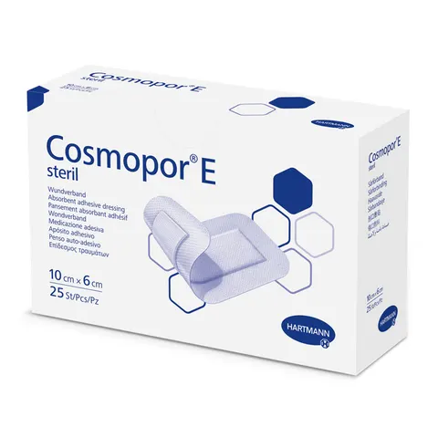COSMOPOR E, 10 cm x 6 cm, opakowanie, 25 szt.