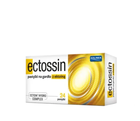 ECTOSSIN, pastylki do ssania, 24 szt.