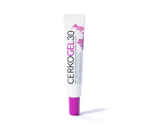 CERKOGEL 30, Peeling mocznikowy 30% z AHA, 50 ml