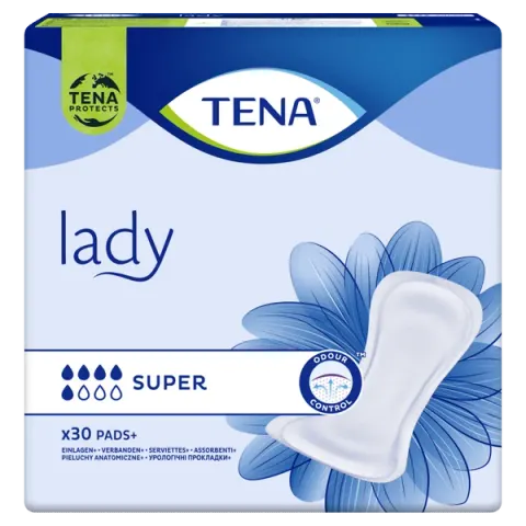 TENA LADY SUPER, podpaski specjalistyczne, 30 sztuk