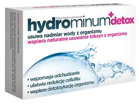 HYDROMINUM + DETOX, tabletki, 30 szt.