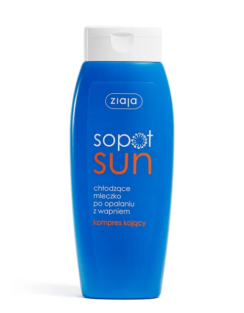 ZIAJA SOPOT SUN mleczko po opalaniu z wapniem, 200 ml