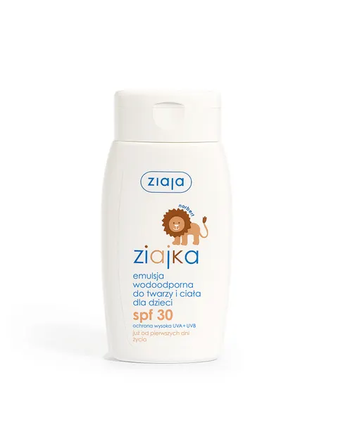 ZIAJA ZIAJKA SPF 30, emulsja do opalania dla dzieci, 125 ml
