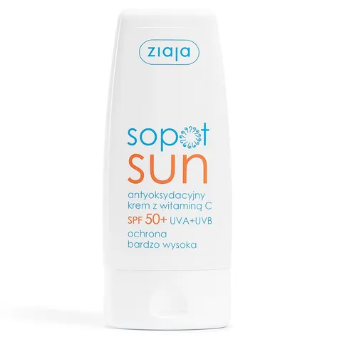 Ziaja Sopot Sun antyoksydacyjny krem z witaminą C SPF50 50ml