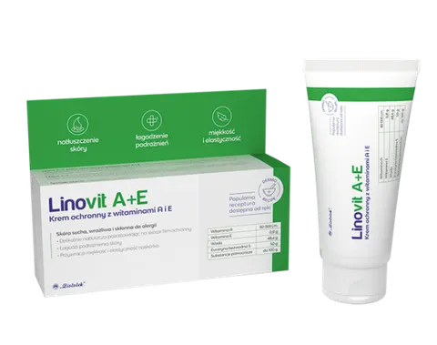LINOVIT A+E, krem ochronny z wit. A i E, 50 g