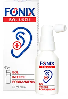 FONIX, ból uszu, spray, 15 ml