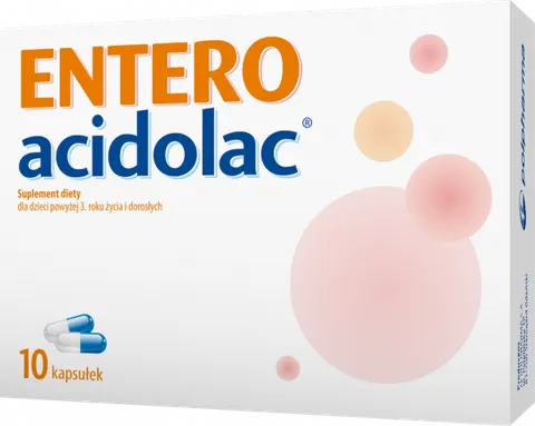 ENTERO ACIDOLAC, kapsułki, 10 szt.