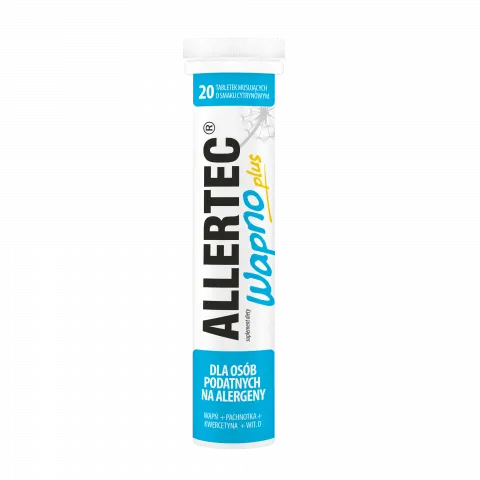 ALLERTEC WAPNO PLUS, tabletki musujące, 20 szt.