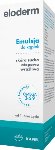 ELODERM, emulsja do kąpieli, 200 ml