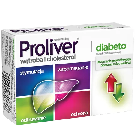 PROLIVER DIABETO, tabletki, 30 szt.