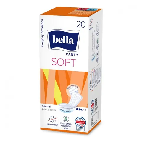 BELLA PANTY SOFT, wkładki higieniczne, 20 szt.