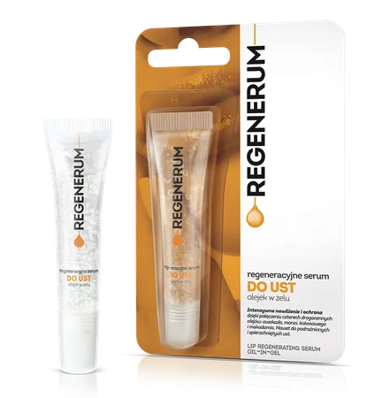 Aflofarm Farmacja Polska Sp. z o.o. - Regeneracyjne serum do ust olejek w żelu 7g