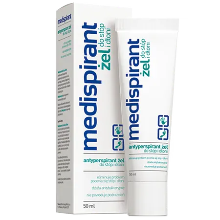 MEDISPIRANT, żel do stóp i dłoni, 50 ml