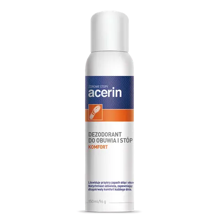 ACERIN KOMFORT, dezodorant do obuwia i stóp, 150 ml