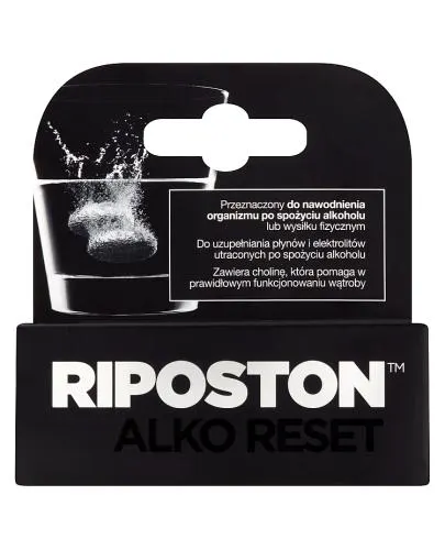 RIPOSTON, tabletki musujące, 10 szt.