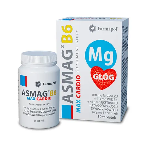 ASMAG B6 MAX CARDIO, tabletki, 30 szt.