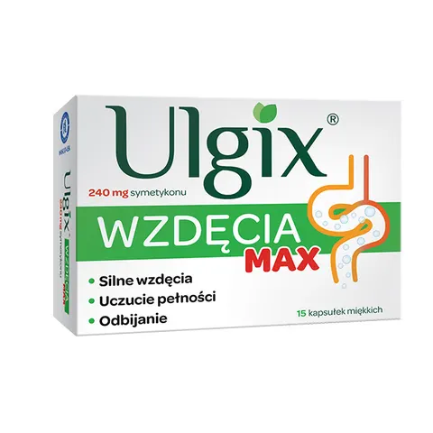 ULGIX WZDĘCIA MAX, kapsułki miękkie, 15 szt.