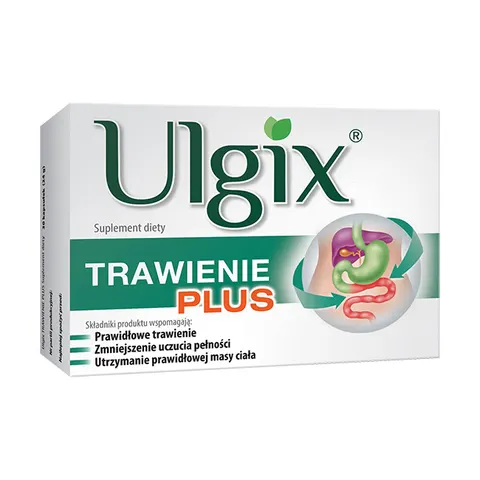 ULGIX TRAWIENIE PLUS, kapsułki, 30 szt.