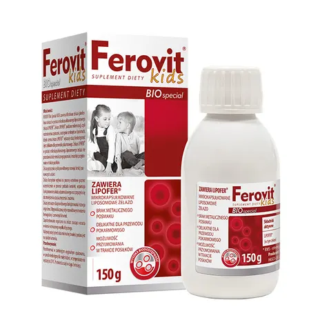 FEROVIT BIO SPECIAL KIDS, płyn, 150 g